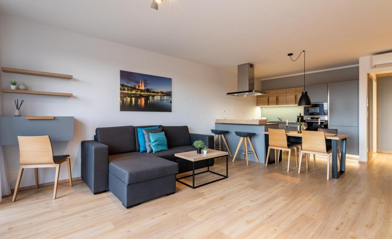 Marina Apartments Regensburg Bagian luar foto