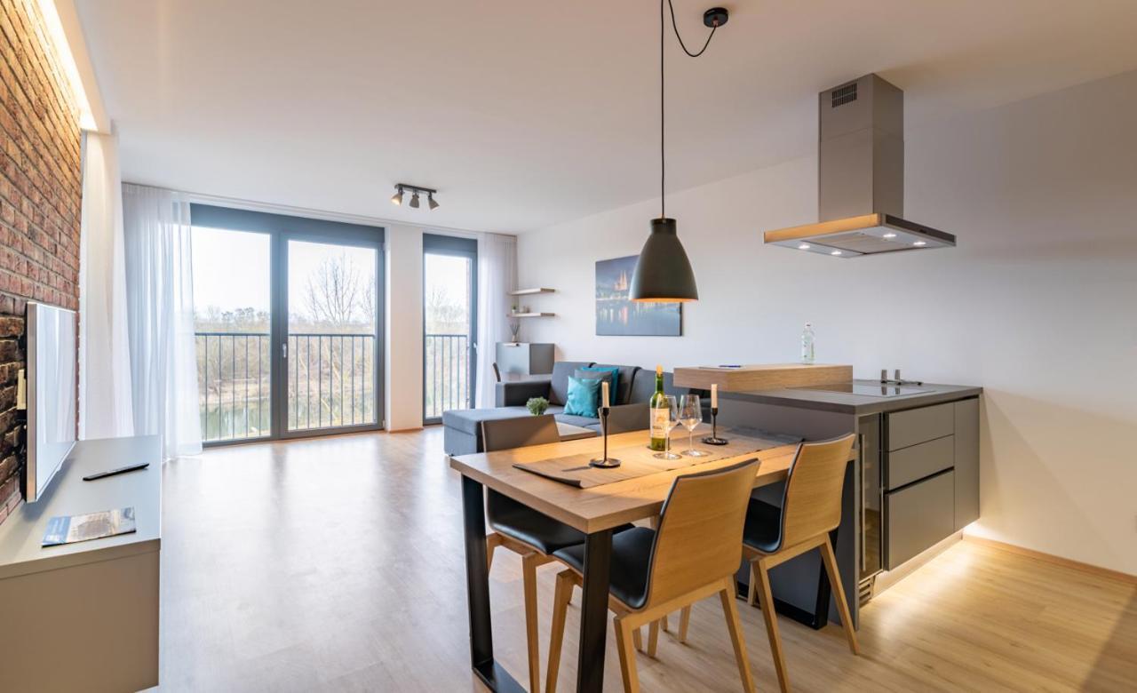 Marina Apartments Regensburg Bagian luar foto